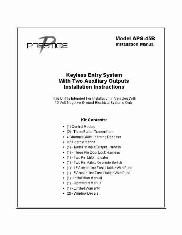 Audiovox Automobile Electronics APS-45B-page_pdf